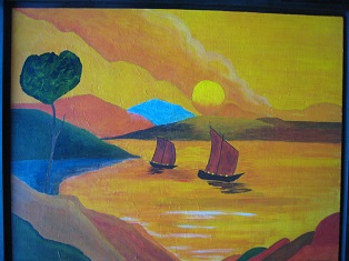 peinture de Josette Bude Laurent